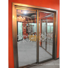 Puerta corrediza de aluminio exterior de alta calidad
